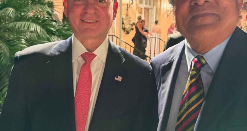 Frank Bisignano at Mar-a-Lago : Dr. Dipak Nandi