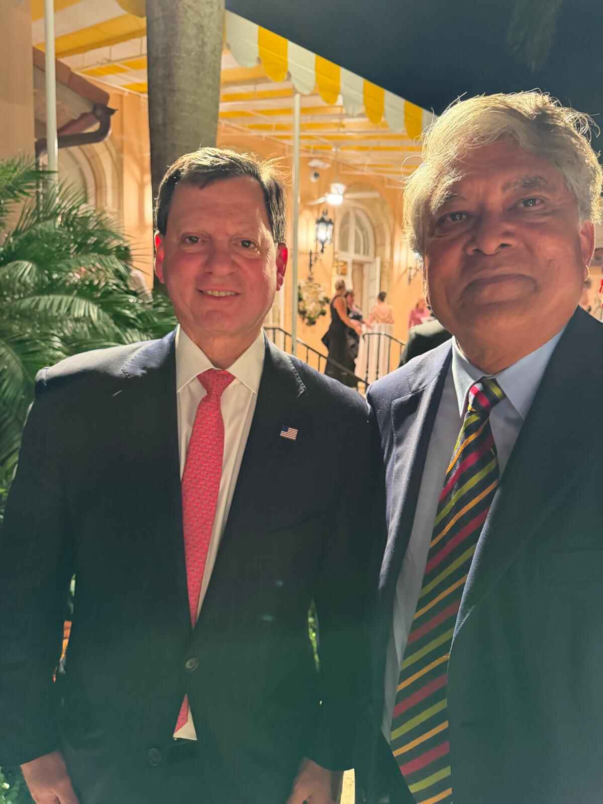 Frank Bisignano at Mar-a-Lago : Dr. Dipak Nandi